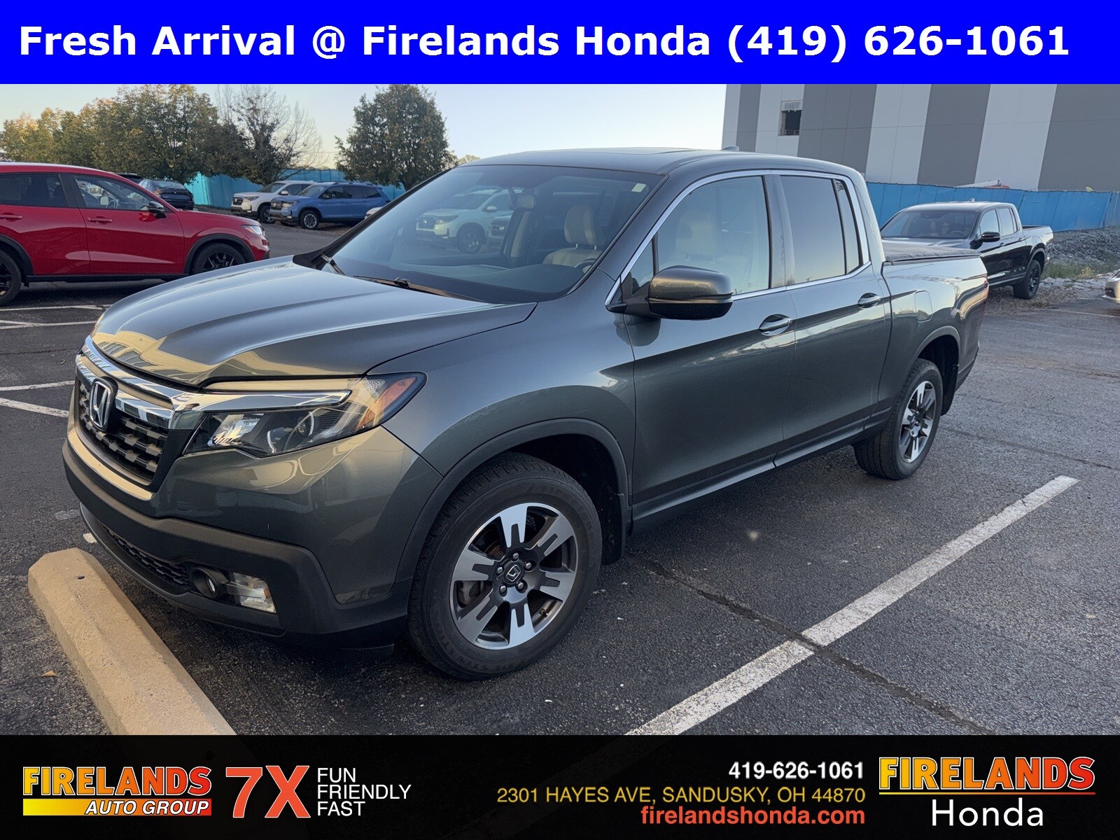 2019 Honda Ridgeline RTL-T photo 2