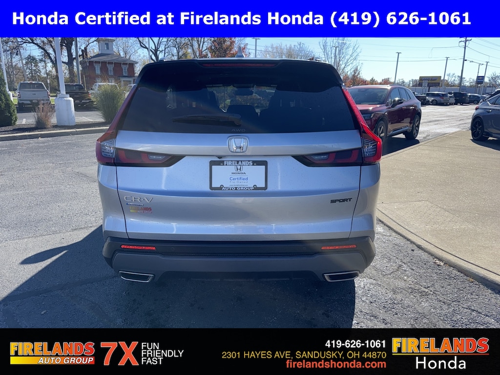 Certified 2025 Honda CR-V Hybrid Sport-L SUV