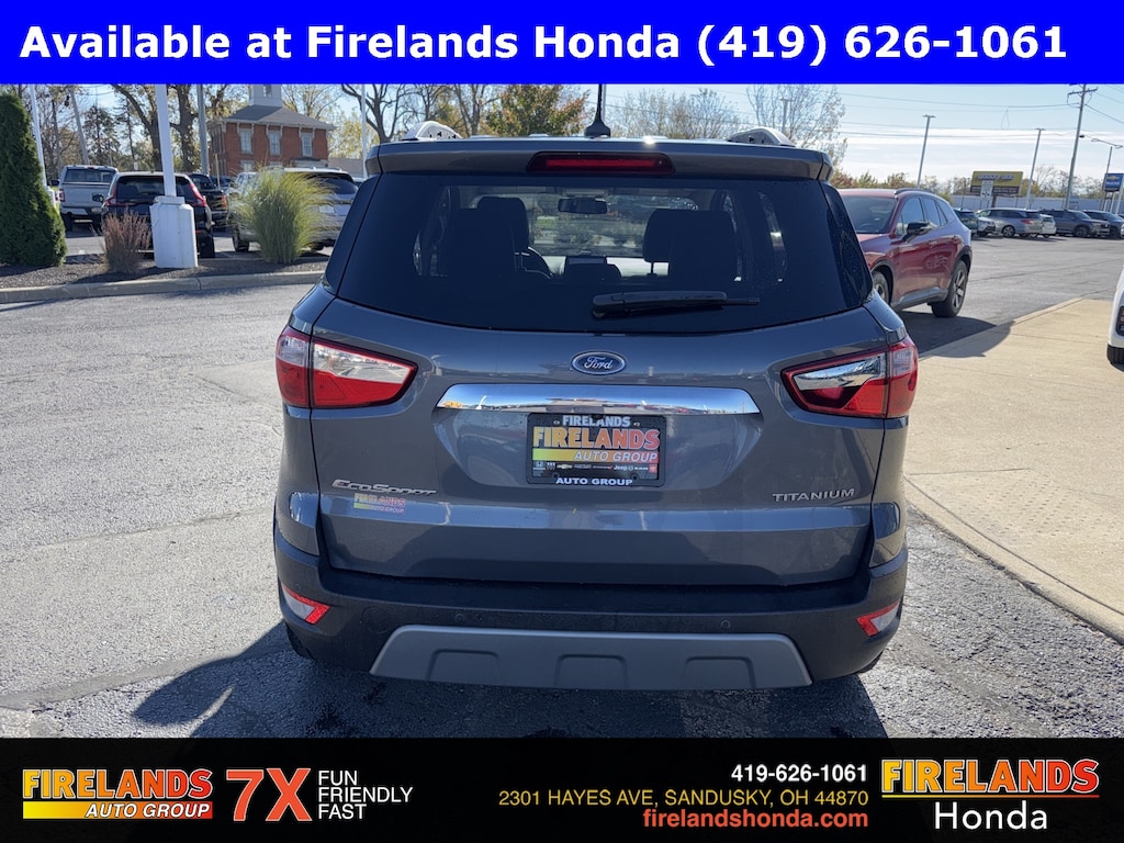 Used 2021 Ford EcoSport Titanium SUV