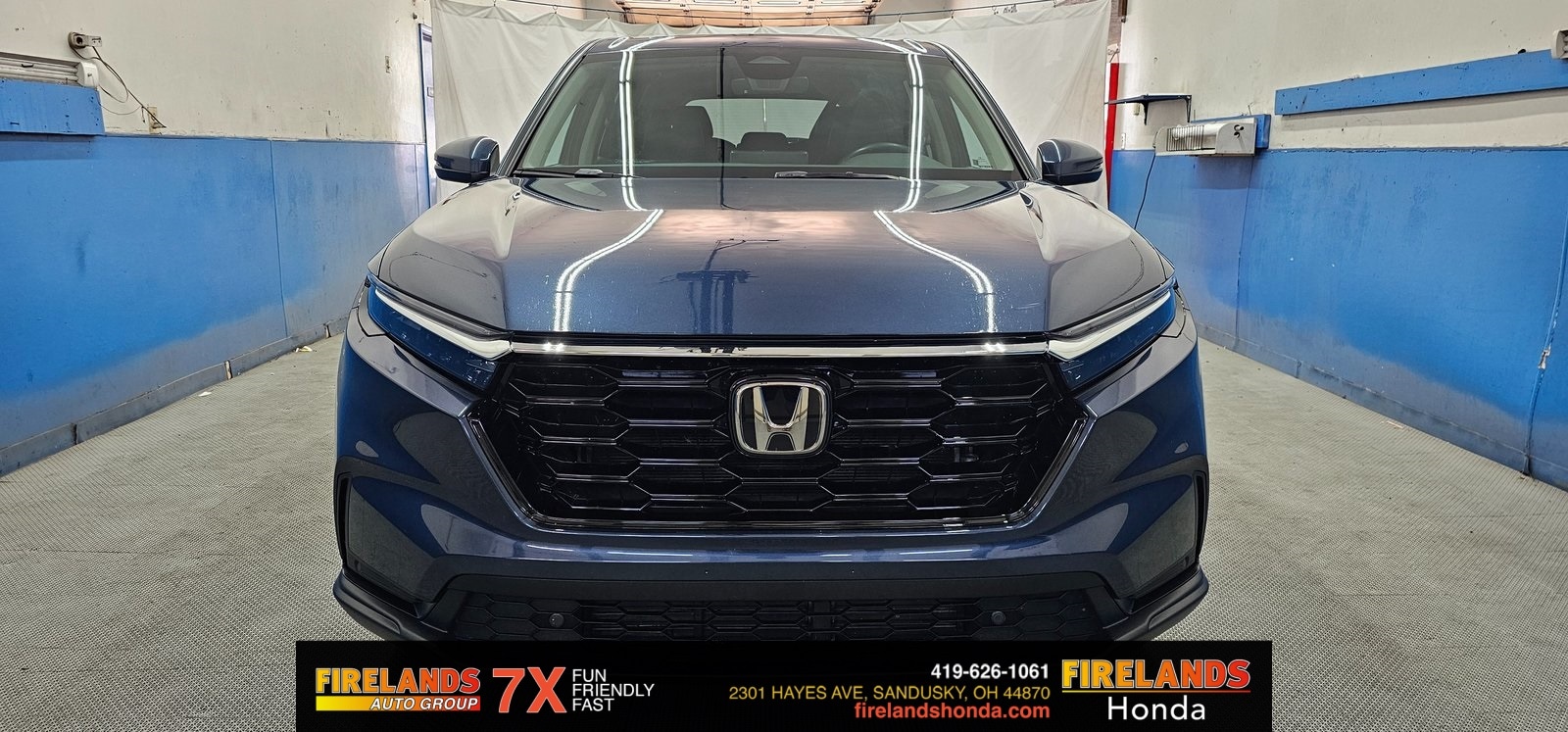 Certified 2023 Honda CR-V EX-L with VIN 2HKRS4H7XPH405693 for sale in Sandusky, OH