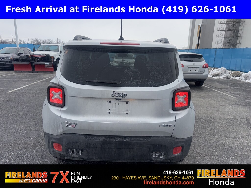 Used 2017 Jeep Renegade Latitude 4x4 SUV