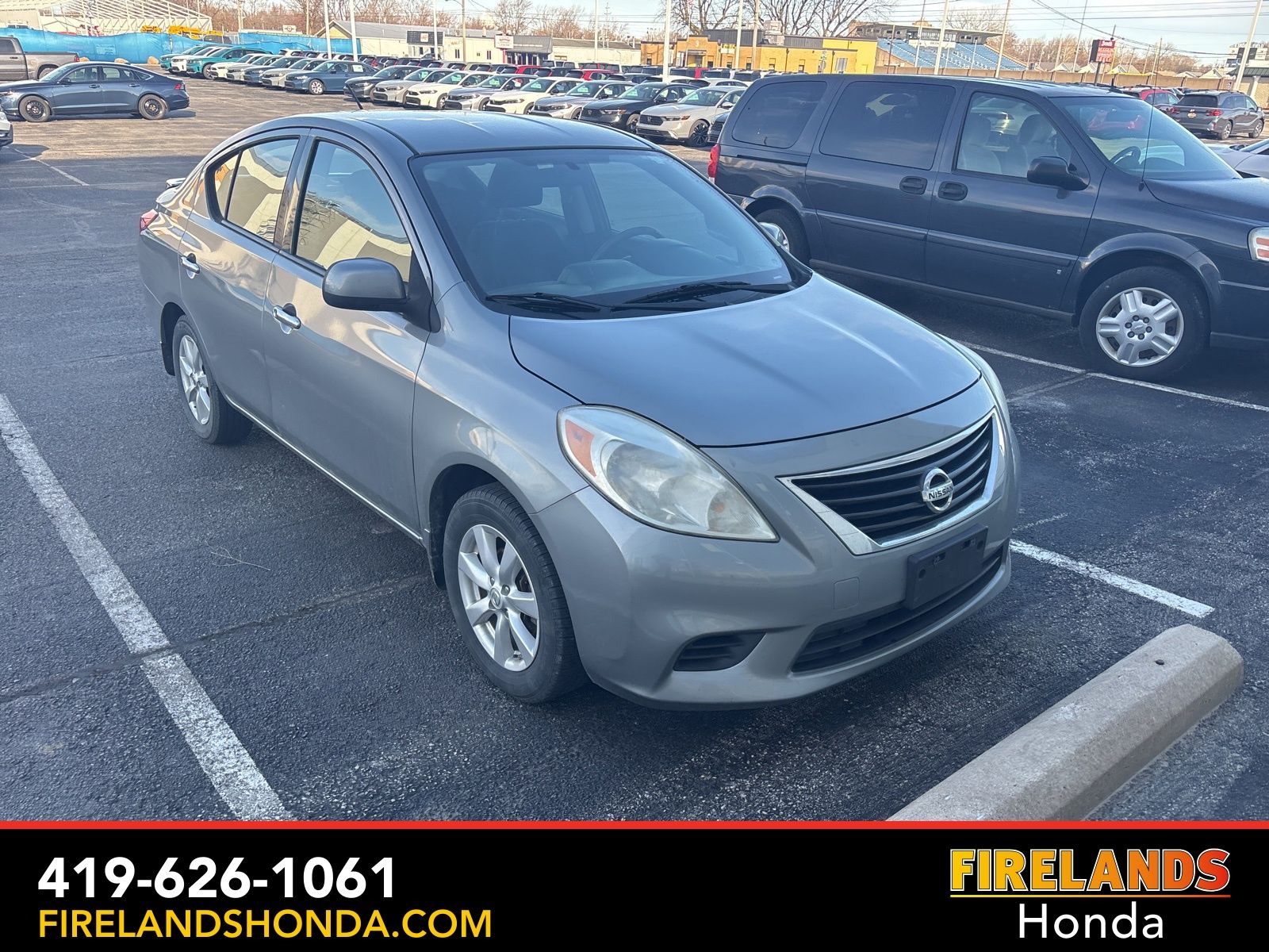 Used 2014 Nissan Versa Sedan SV with VIN 3N1CN7AP5EL838041 for sale in Sandusky, OH