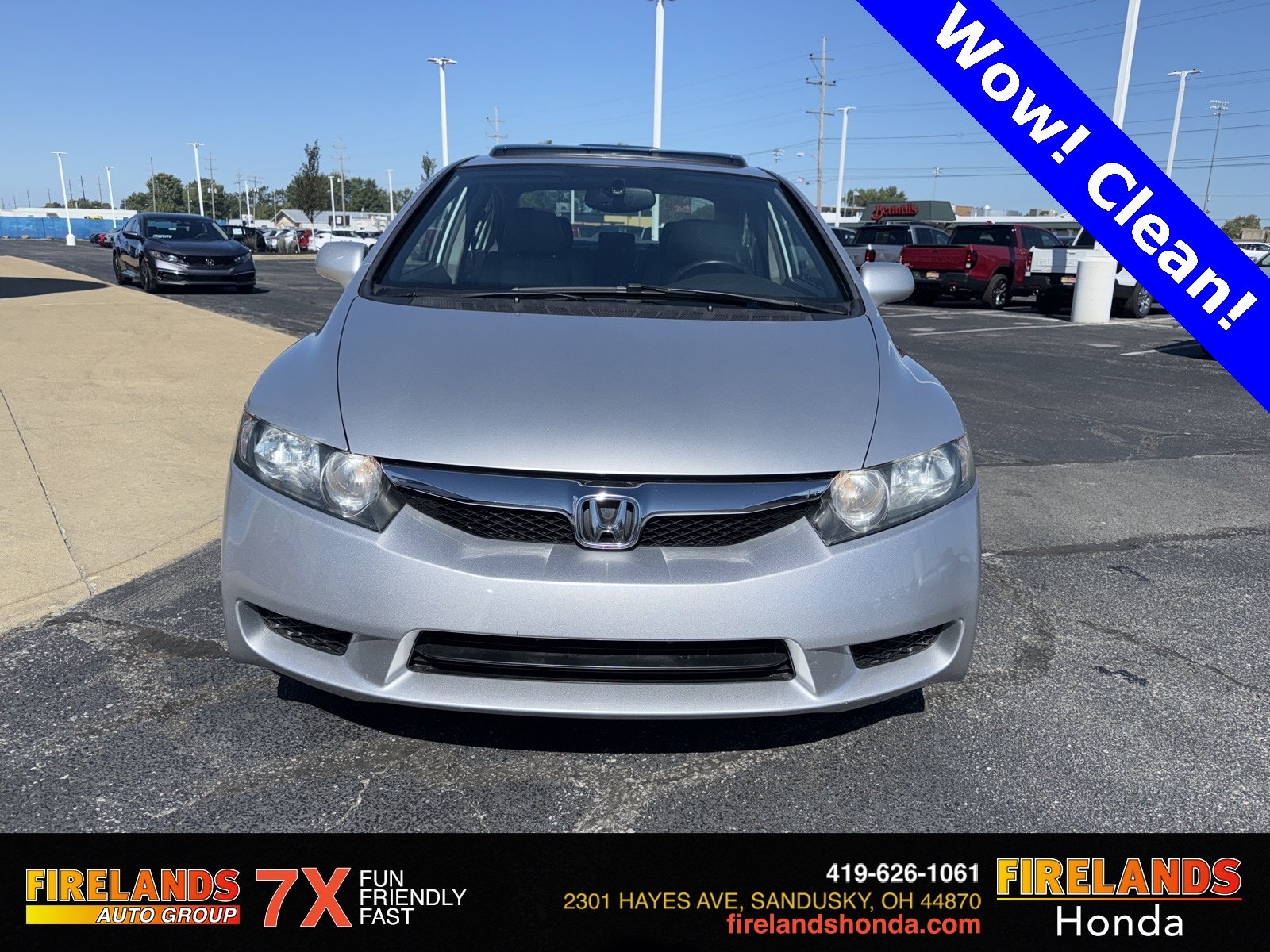 Used 2011 Honda Civic EX-L with VIN 2HGFA1F93BH517831 for sale in Sandusky, OH