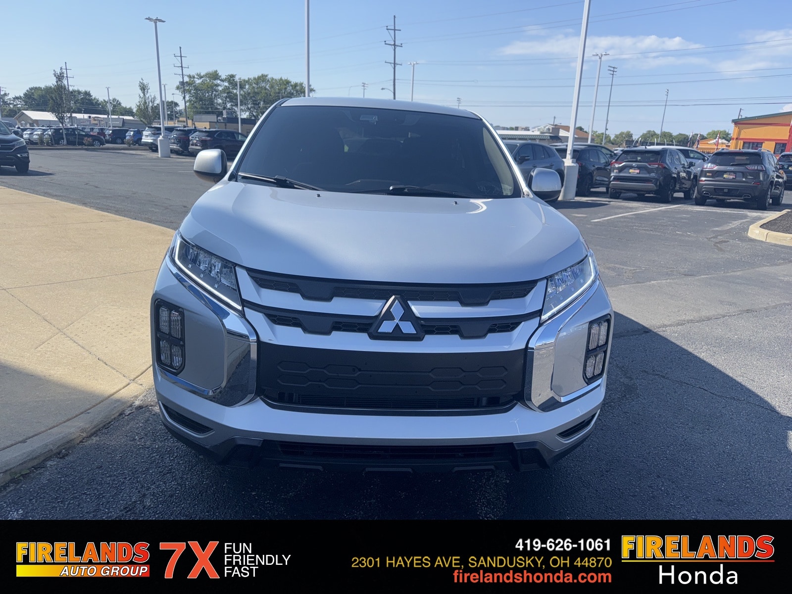 Used 2023 Mitsubishi Outlander Sport ES with VIN JA4ARUAUXPU012060 for sale in Sandusky, OH