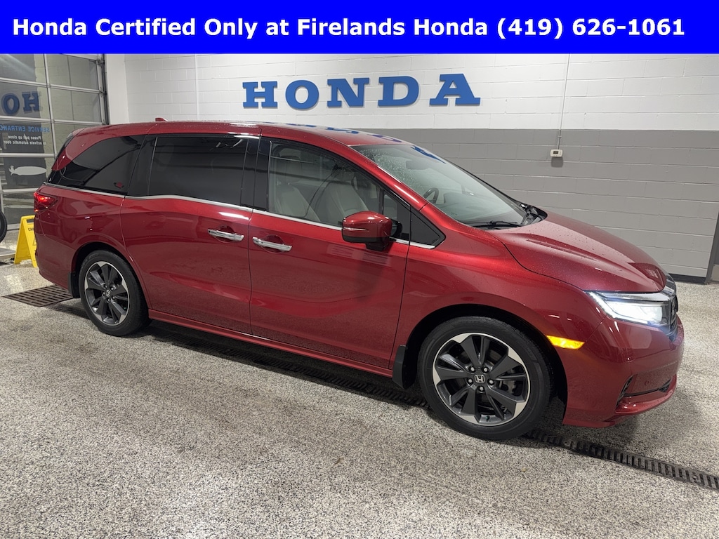 Certified 2023 Honda Odyssey Elite Van