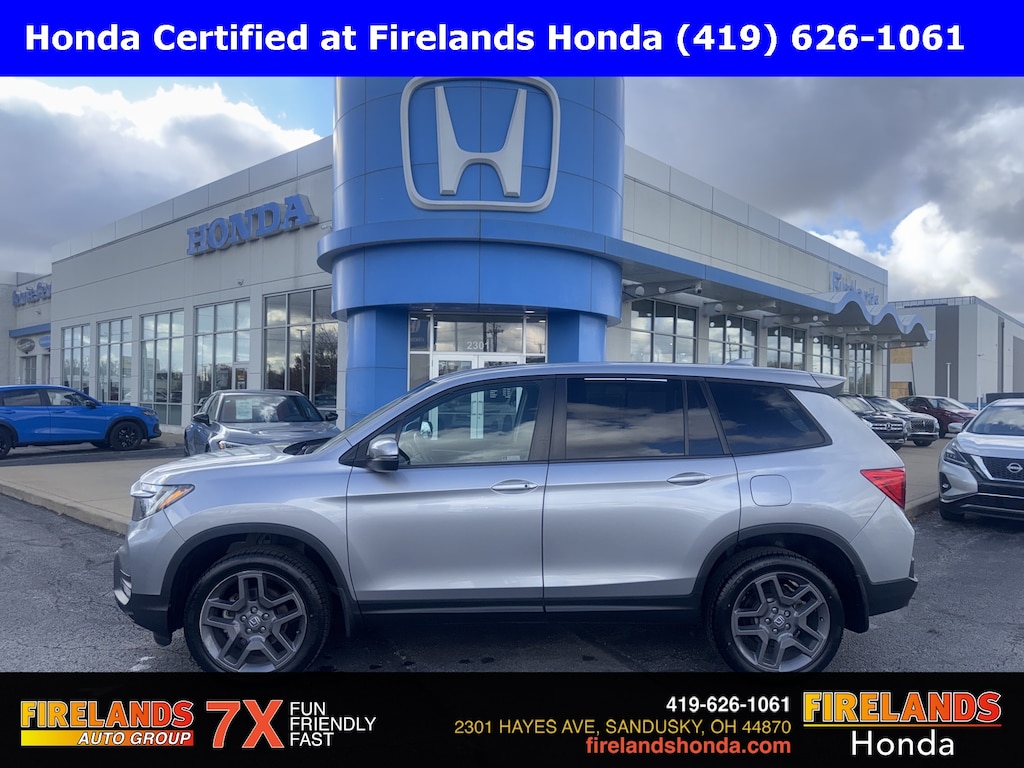 Certified 2022 Honda Passport EX-L AWD SUV