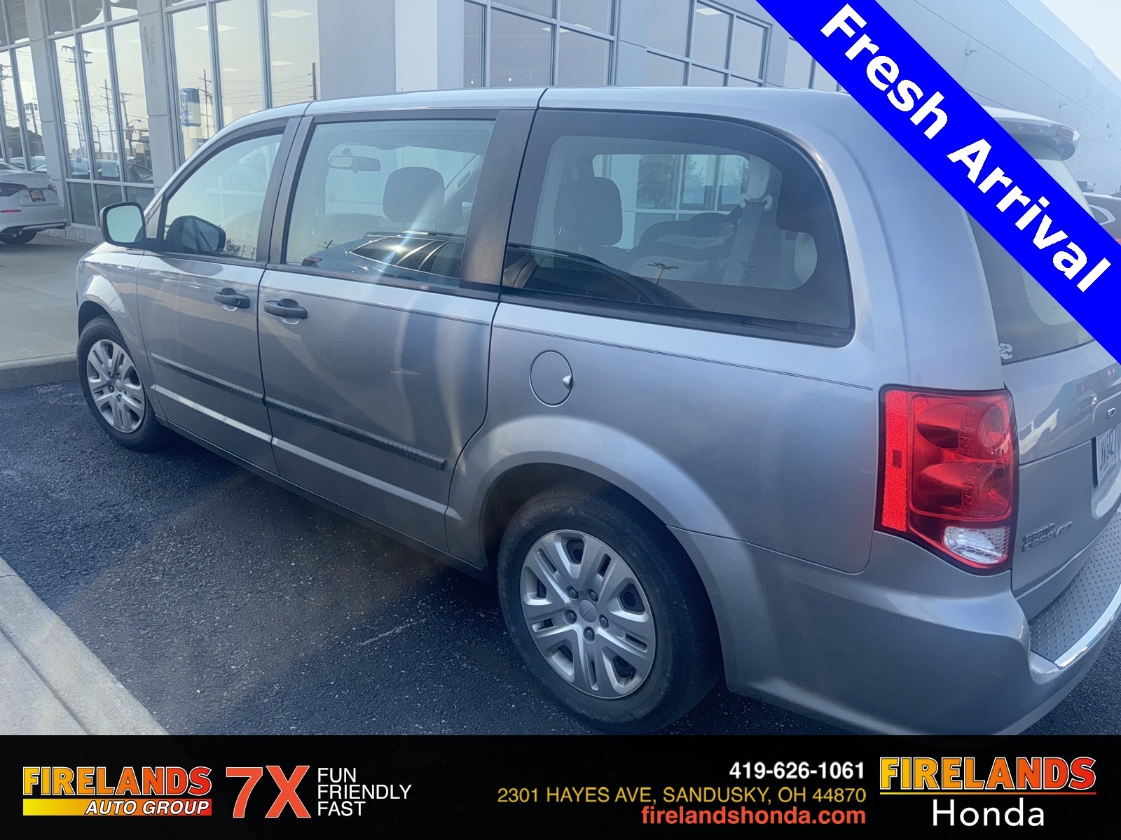 Used 2016 Dodge Grand Caravan American Value Package with VIN 2C4RDGBG8GR155233 for sale in Sandusky, OH