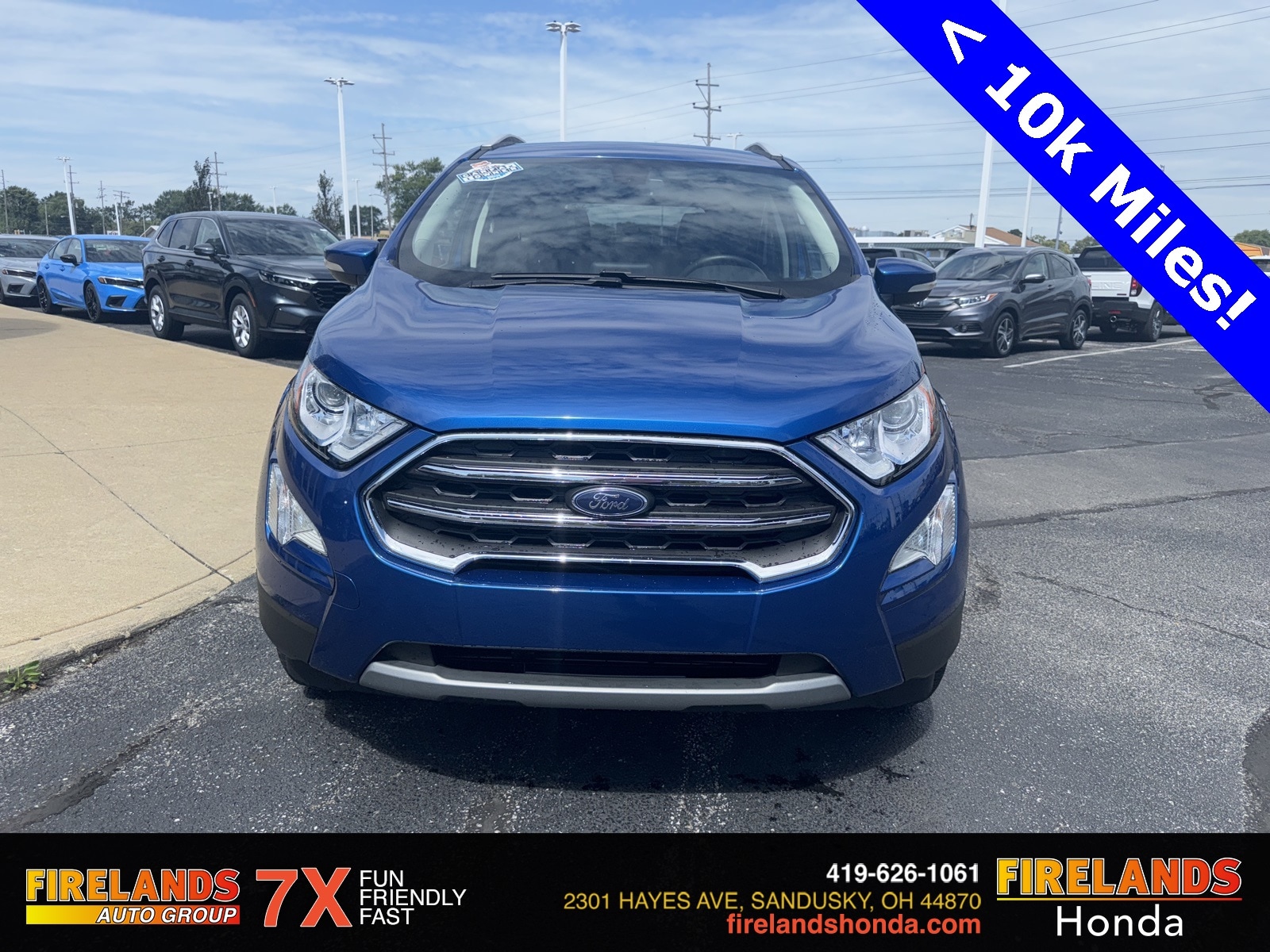 Used 2022 Ford EcoSport Titanium with VIN MAJ6S3KL2NC467915 for sale in Sandusky, OH