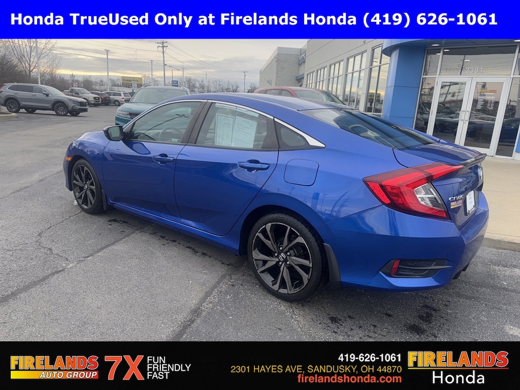 Certified 2020 Honda Civic Sport Sedan