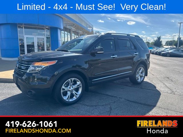 Used 2015 Ford Explorer Limited with VIN 1FM5K8F89FGB97550 for sale in Sandusky, OH