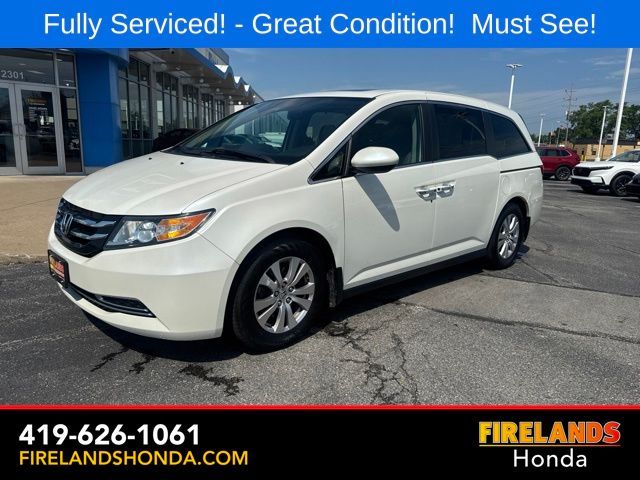 Used 2015 Honda Odyssey EX-L with VIN 5FNRL5H66FB093248 for sale in Sandusky, OH