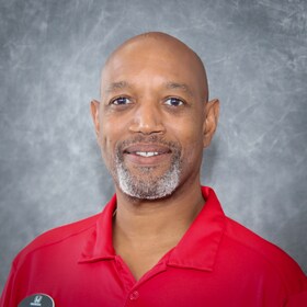 Staff member Mike Simmons from fa5470f83305