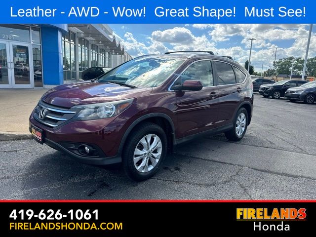 Used 2012 Honda CR-V EX-L with VIN 5J6RM4H70CL070034 for sale in Sandusky, OH