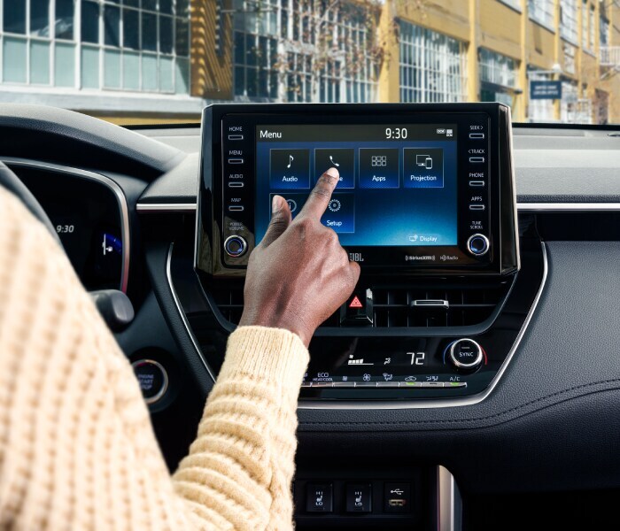 Corolla Cross Infotainment