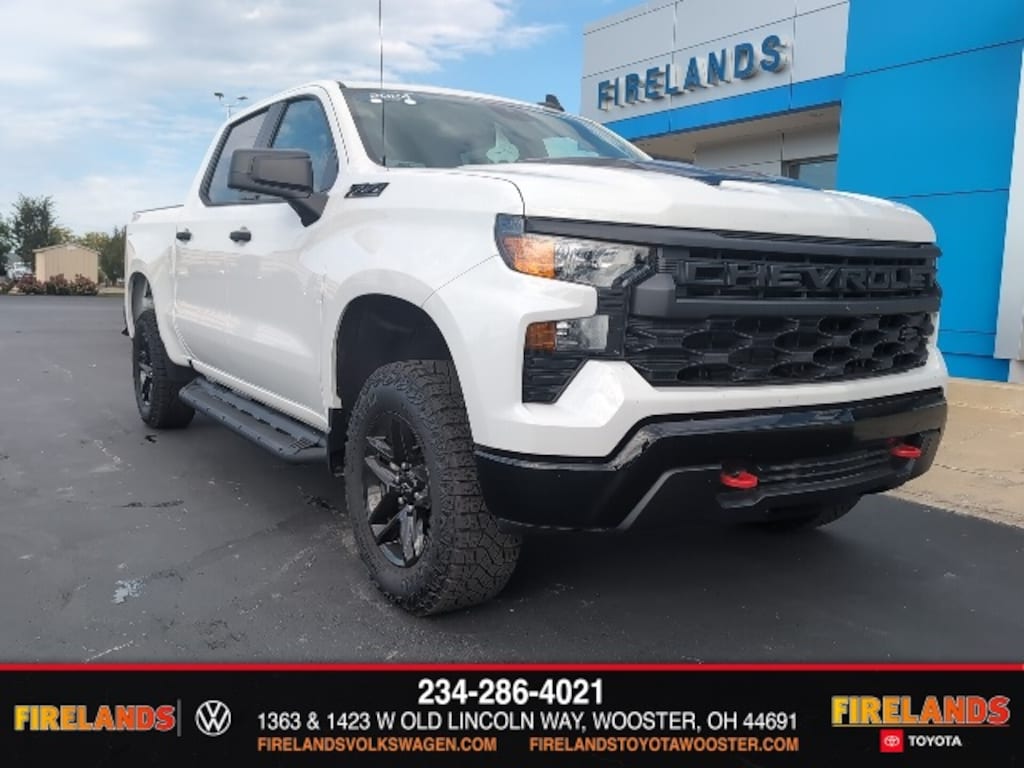 Used 2024 Chevrolet Silverado 1500 Custom Trail Boss Truck