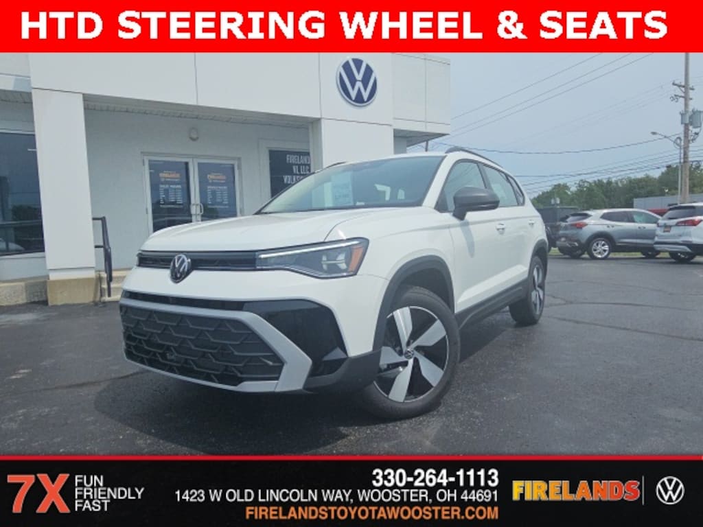 New 2025 Volkswagen Taos 1.5T S SUV