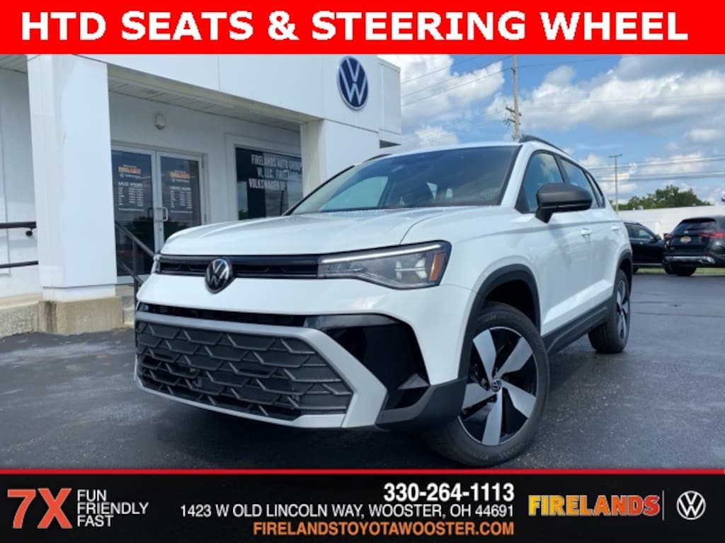 New 2025 Volkswagen Taos 1.5T S SUV