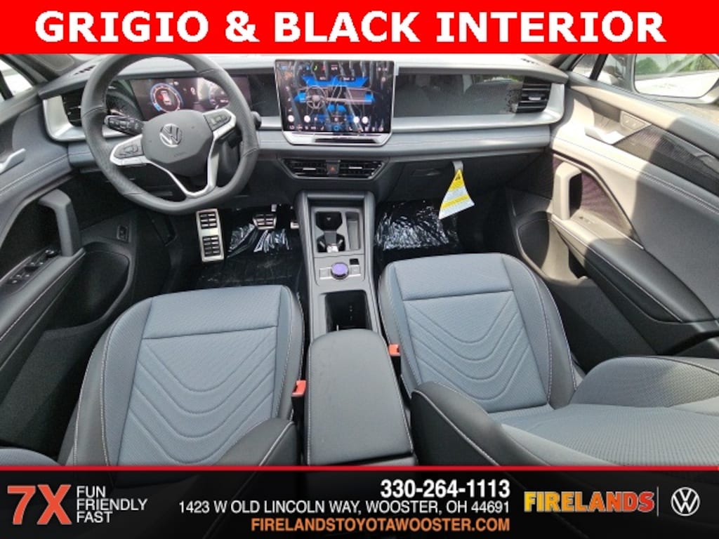 New 2025 Volkswagen Tiguan 2.0T SE R-Line Black SUV