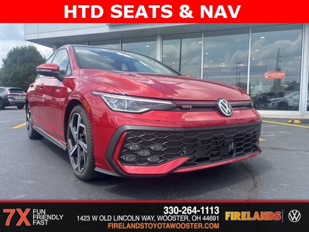 New 2025 Volkswagen Golf GTI 2.0T SE Hatchback