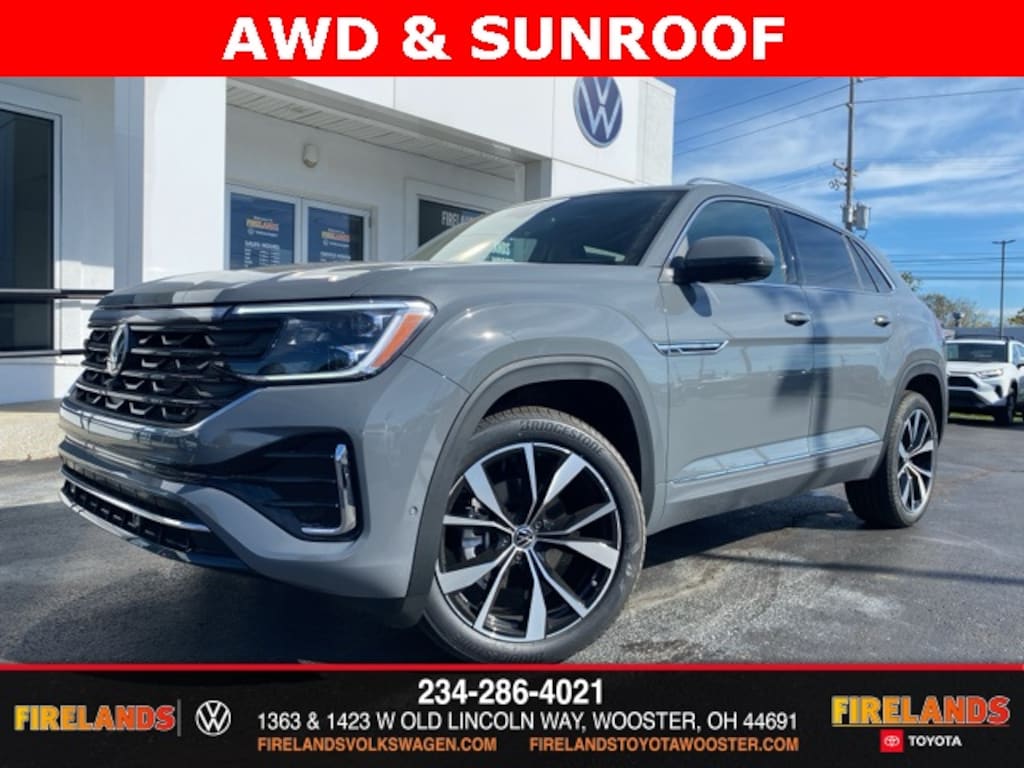 New 2026 Volkswagen Atlas Cross Sport 2.0T SEL Premium R-Line SUV