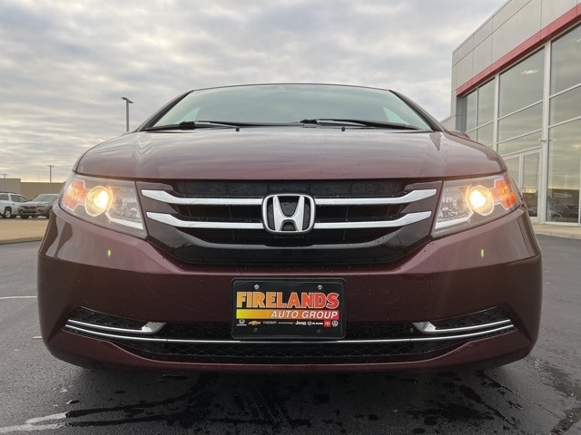 Used 2015 Honda Odyssey EX-L with VIN 5FNRL5H67FB020535 for sale in Sandusky, OH