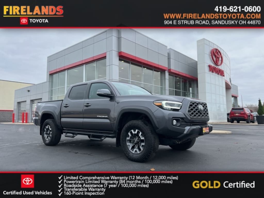 Certified 2023 Toyota Tacoma TRD Off-Road Truck Double Cab