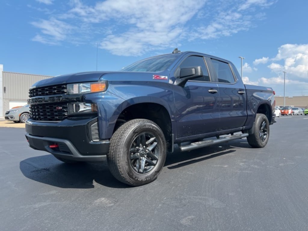 Used 2020 Chevrolet Silverado 1500 Custom Trail Boss Truck Crew Cab