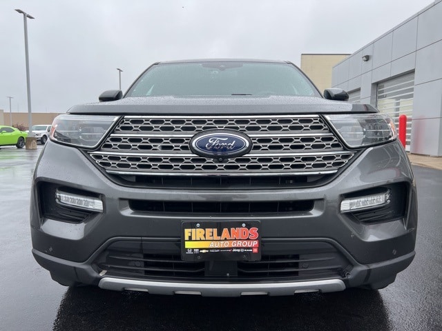 Used 2020 Ford Explorer Limited with VIN 1FMSK8FH1LGC07955 for sale in Sandusky, OH