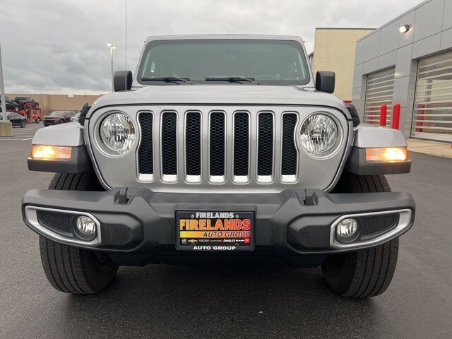 Used 2019 Jeep Wrangler Unlimited Sahara with VIN 1C4HJXEG2KW525267 for sale in Sandusky, OH