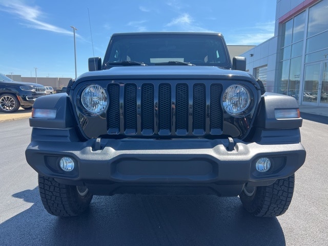 Used 2020 Jeep Wrangler Sport S with VIN 1C4GJXAN9LW228398 for sale in Sandusky, OH