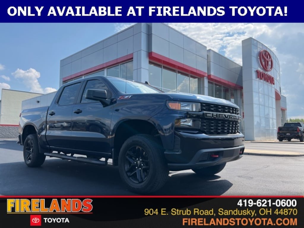 Used 2020 Chevrolet Silverado 1500 Custom Trail Boss Truck Crew Cab