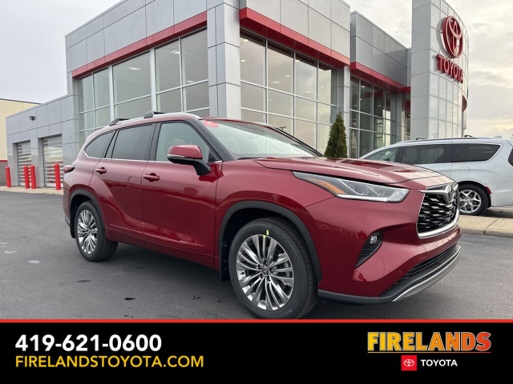 New 2026 Toyota Highlander Platinum PLATINUM AWD