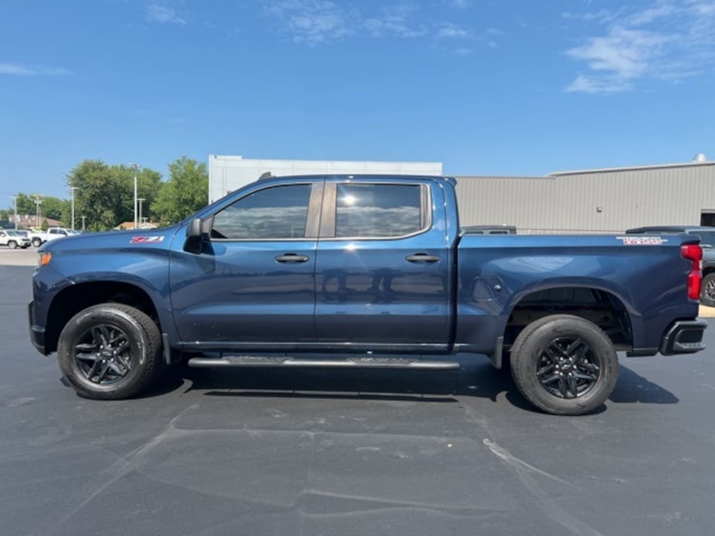 Used 2020 Chevrolet Silverado 1500 Custom Trail Boss Truck Crew Cab
