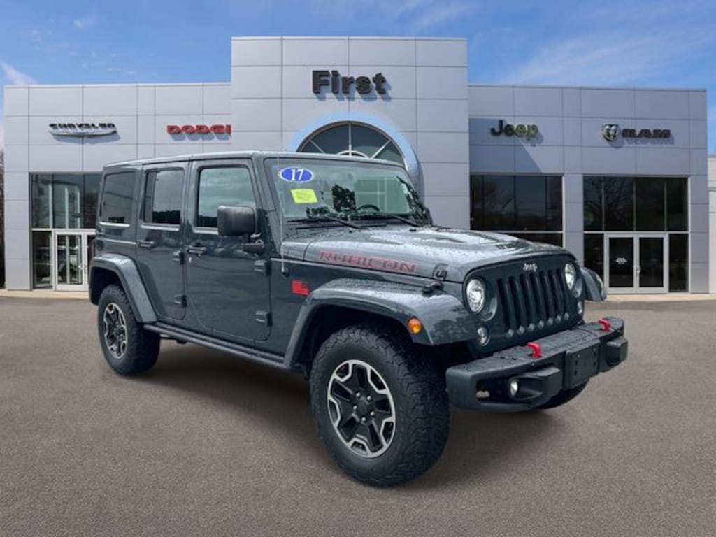 Used 2017 Jeep Wrangler Unlimited Rubicon SUV