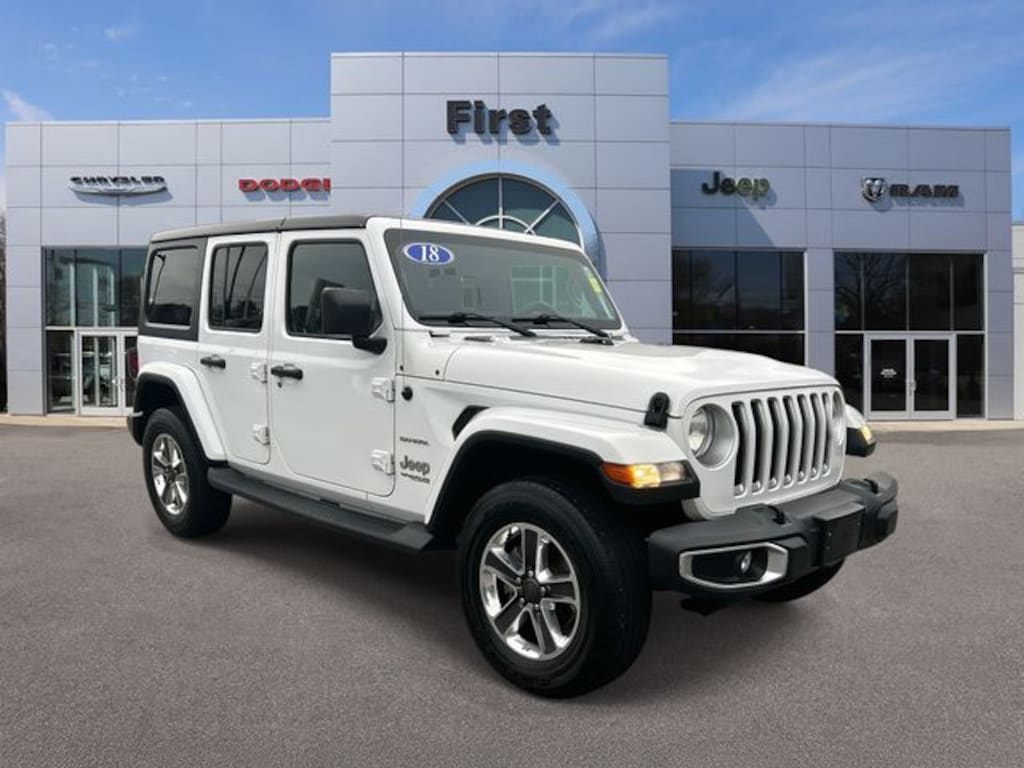 Used 2018 Jeep Wrangler Unlimited Sahara SUV