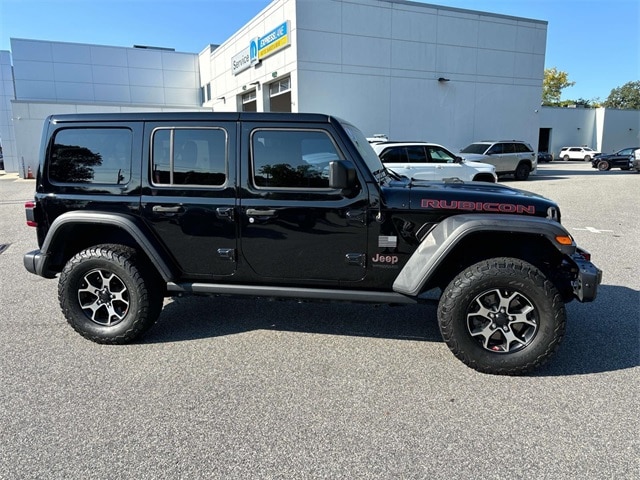 Used 2019 Jeep Wrangler Unlimited Rubicon with VIN 1C4HJXFN5KW583791 for sale in North Attleboro, MA