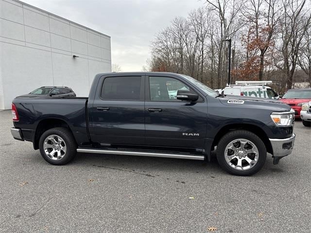 Used 2021 RAM Ram 1500 Pickup Big Horn/Lone Star with VIN 1C6SRFFT6MN621553 for sale in North Attleboro, MA