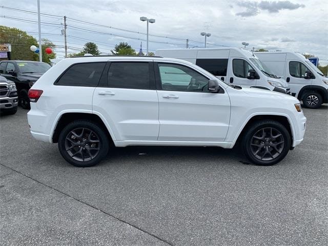 Used 2021 Jeep Grand Cherokee 80th Edition with VIN 1C4RJFBG6MC533928 for sale in North Attleboro, MA