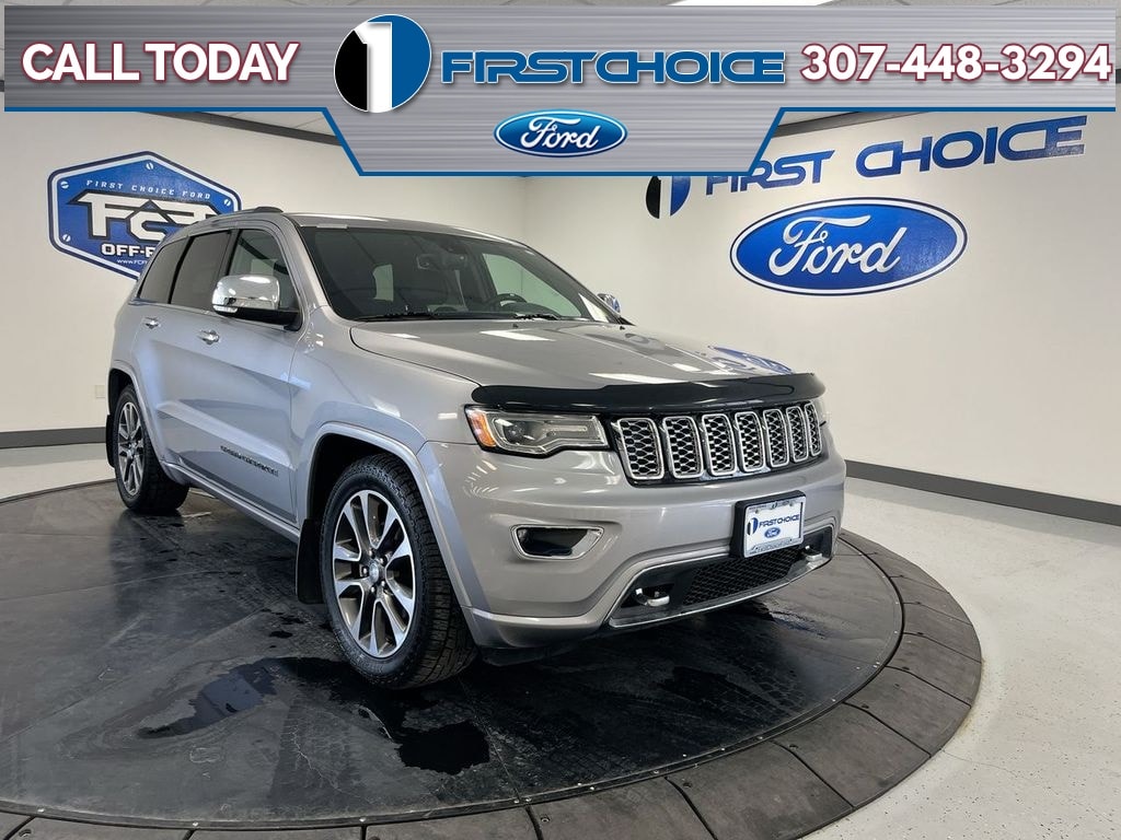 Used 2018 Jeep Grand Cherokee Overland with VIN 1C4RJFCG5JC324769 for sale in Rock Springs, WY