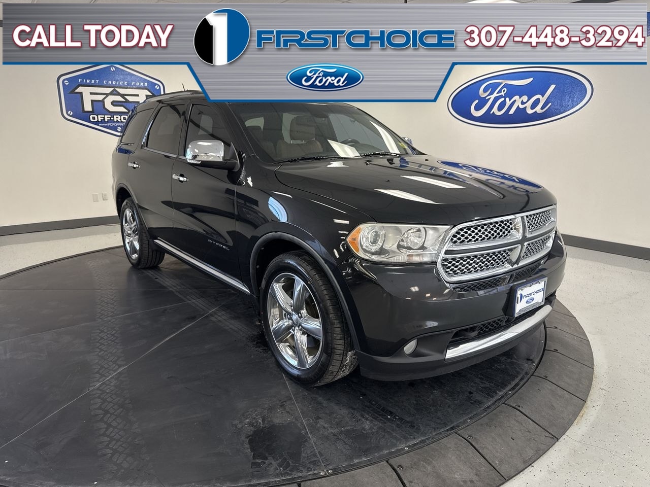 Used 2012 Dodge Durango Citadel with VIN 1C4SDJET4CC153280 for sale in Rock Springs, WY