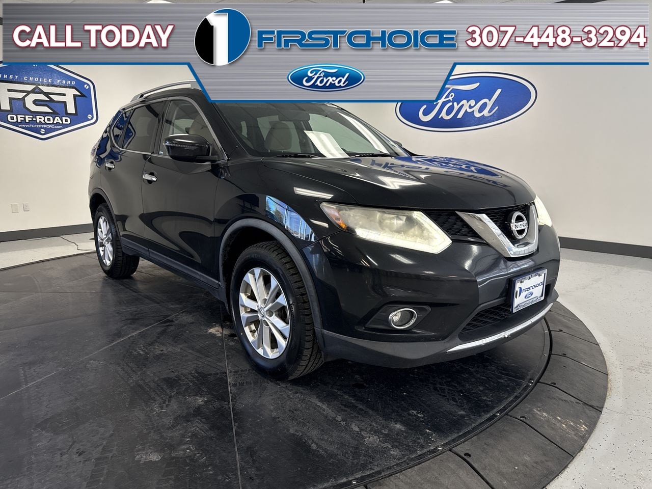 Used 2016 Nissan Rogue SV with VIN KNMAT2MV0GP621575 for sale in Rock Springs, WY