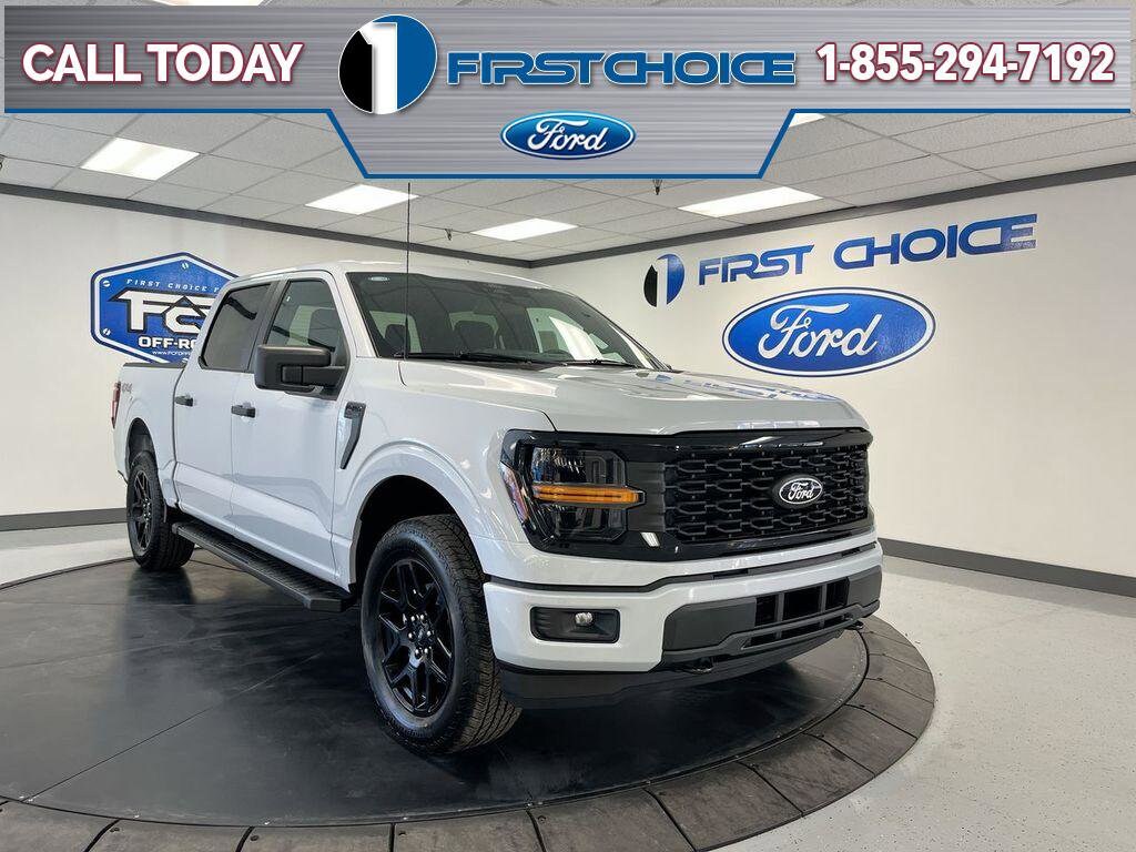 New 2025 Ford F-150 STX STX 4WD SuperCrew 5.5 Box