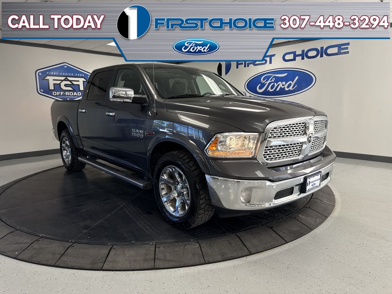 Used 2017 RAM Ram 1500 Pickup Laramie with VIN 1C6RR7NM9HS882343 for sale in Rock Springs, WY