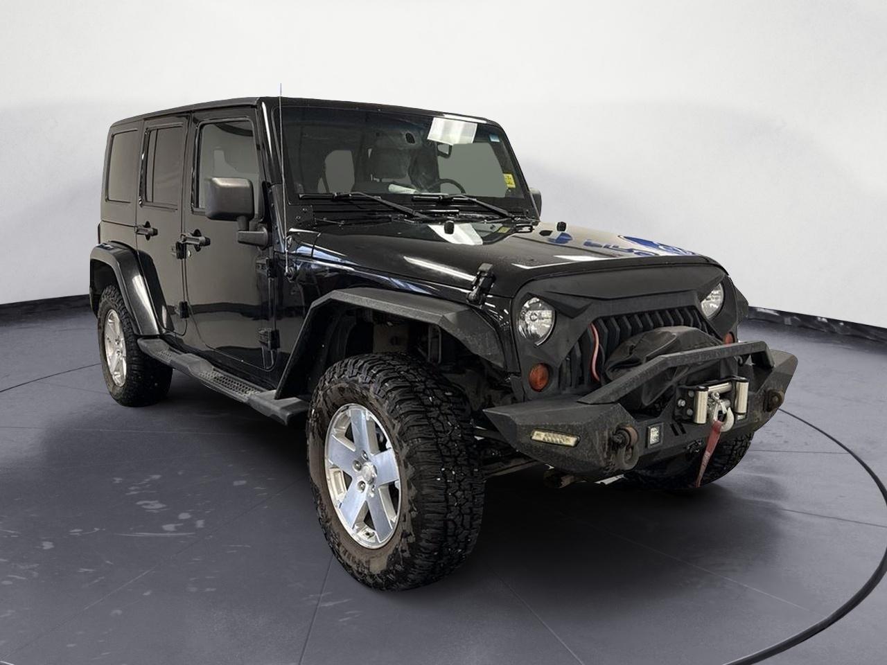 Used 2008 Jeep Wrangler Unlimited Sahara with VIN 1J8GA59178L596473 for sale in Rock Springs, WY