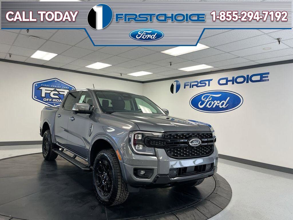 New 2025 Ford Ranger LARIAT LARIAT 4WD SuperCrew 5 Box