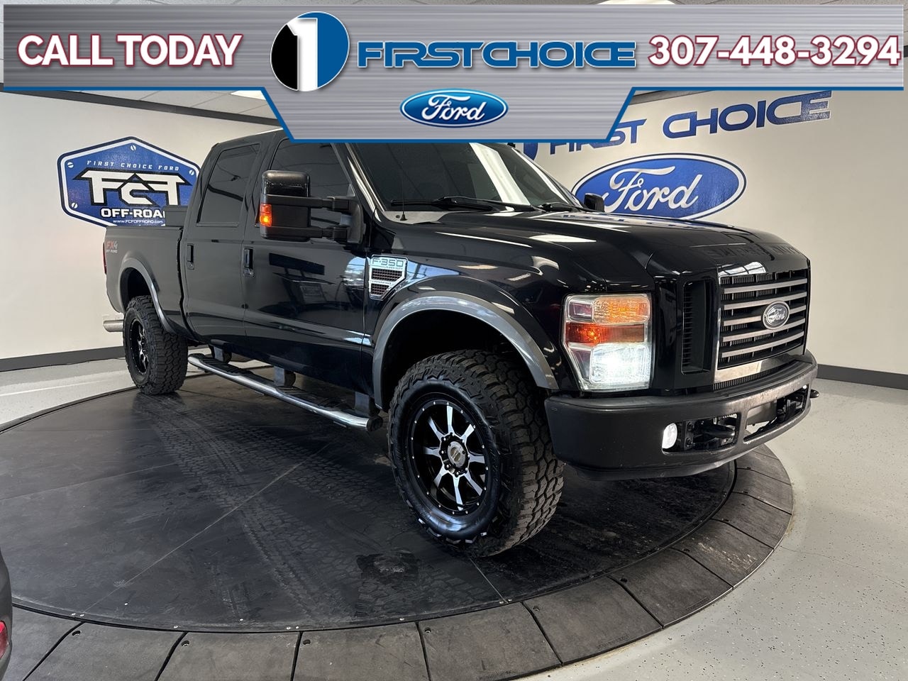 Used 2008 Ford F-350 Super Duty FX4 with VIN 1FTWW31R68EC05425 for sale in Rock Springs, WY