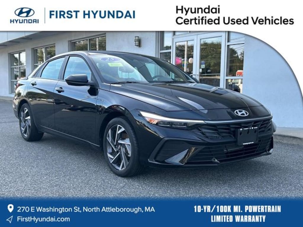 Certified 2025 Hyundai Elantra SEL Sport Sedan