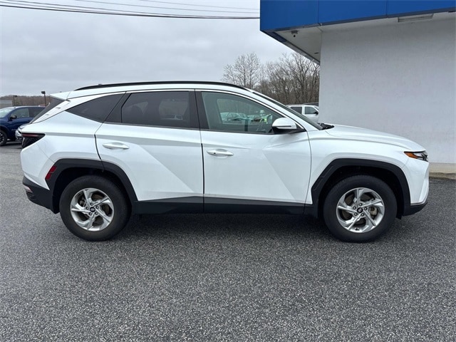 Certified 2022 Hyundai Tucson SEL with VIN 5NMJBCAEXNH016093 for sale in North Attleboro, MA