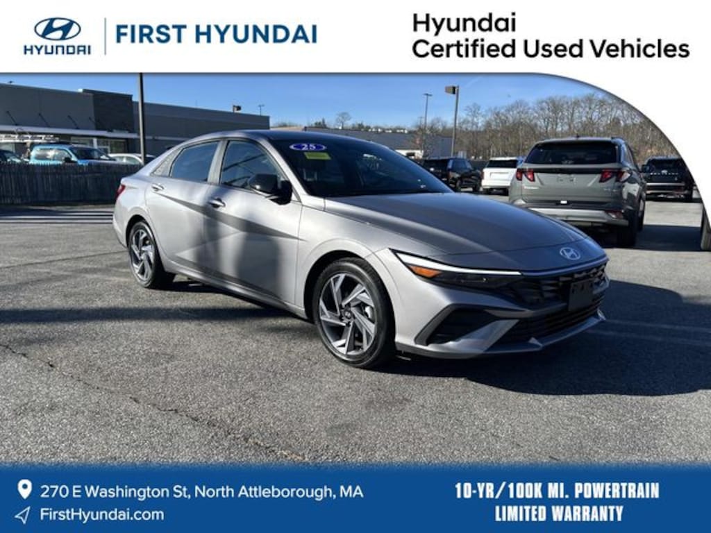 Certified 2025 Hyundai Elantra SEL Sport Sedan