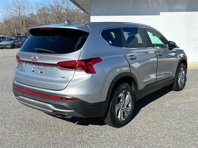 Certified 2021 Hyundai Santa Fe SE with VIN 5NMS1DAJ5MH349679 for sale in North Attleboro, MA